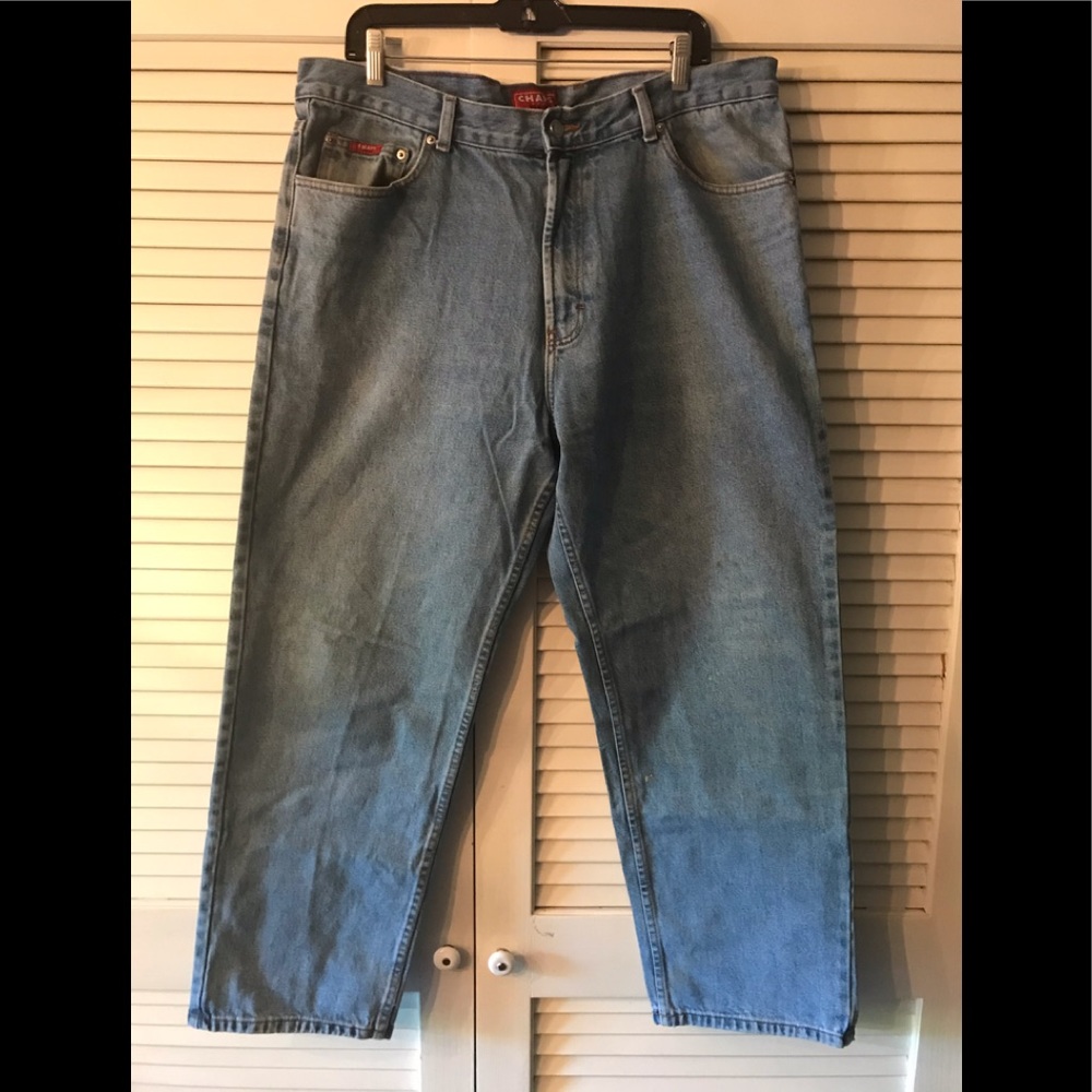 Vintage Chaps Classic Fit Denim Blue Jeans